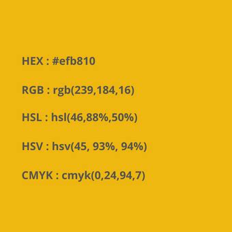 gold color code hsv