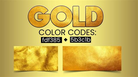 gold color psd code