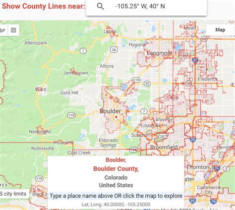 gold hill co zip code