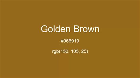 golden brown hex code