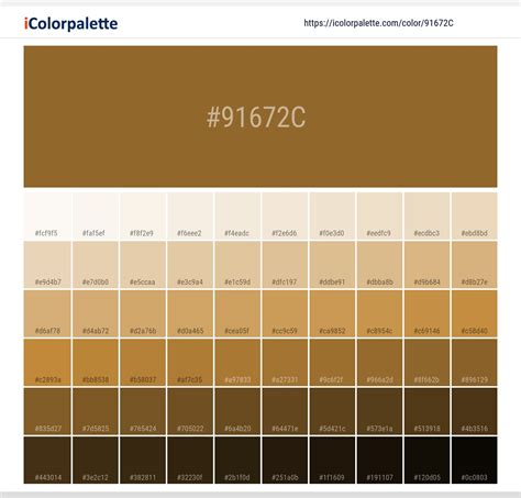 golden brown number code