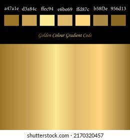 golden gradient rgb code