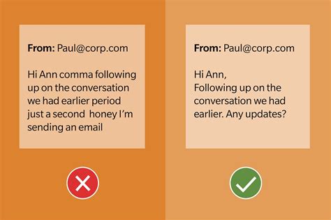 good and bad email etiquette examples