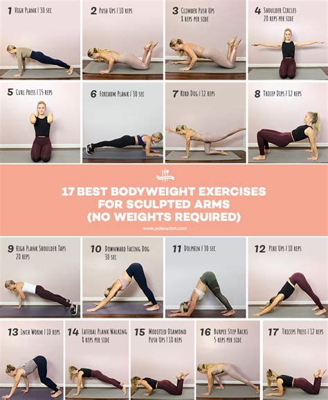 good arm exercises without weights