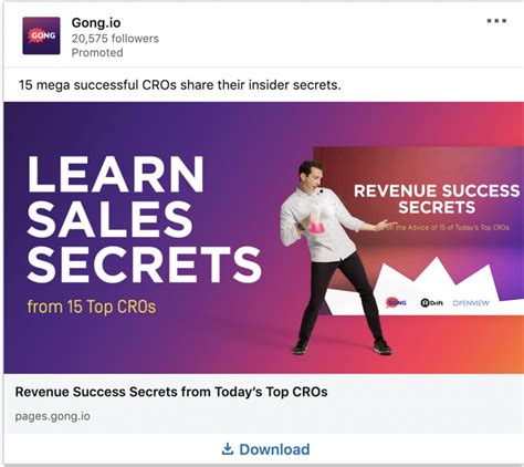 good linkedin ad examples