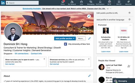 good linkedin profile examples