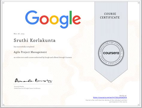 google agile project management certification free