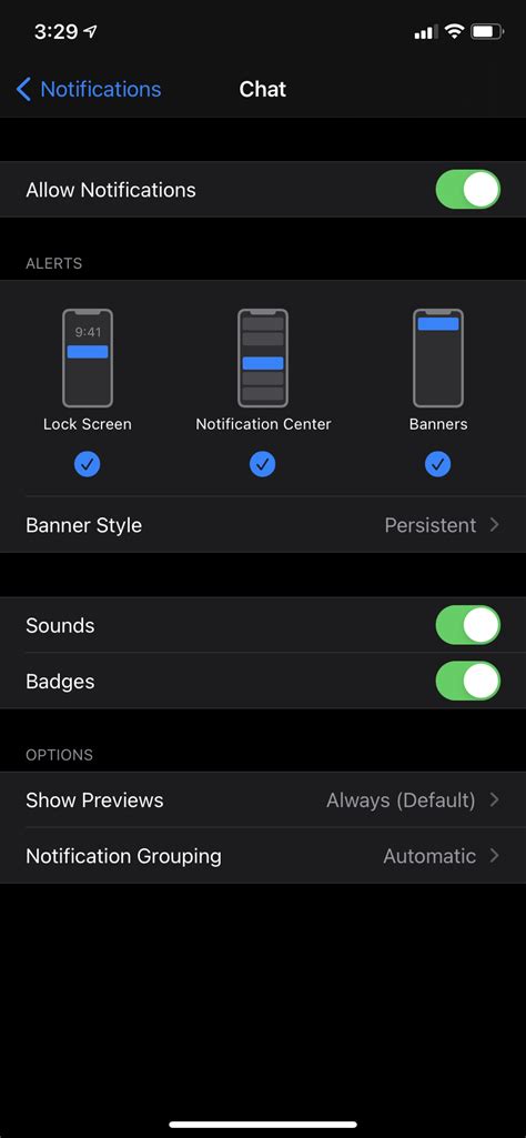 google chat notifications not working iphone