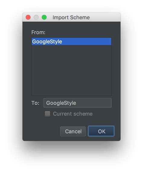 google code style formatter