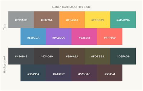 google dark mode color hex code