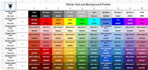 google docs blue hex code