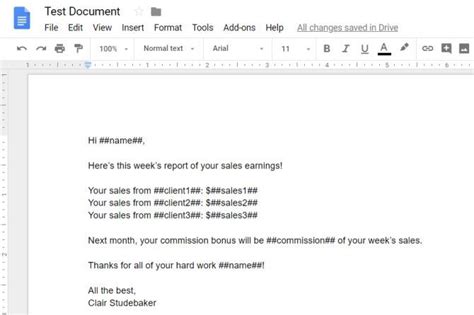 google docs script examples