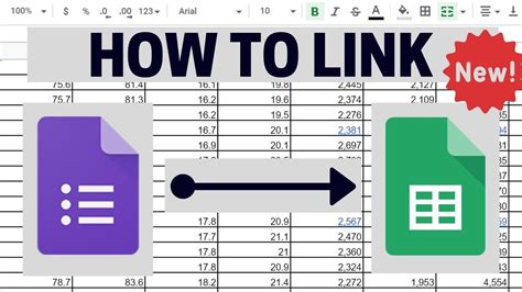 google forms link to sheets