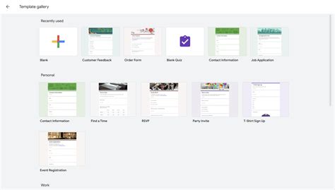 google forms poll template