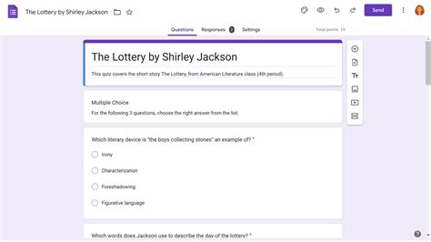 google forms quiz example