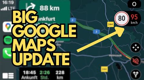 google maps not showing speedometer on android auto