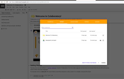 google platform to run python code