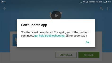 google play error
