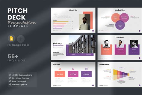 google presentation pitch deck template