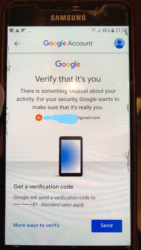 google sending verification code to old number reddit
