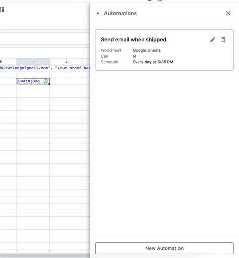google sheets send email when cell value changes