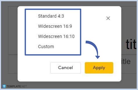 google slides size in pixel ratio