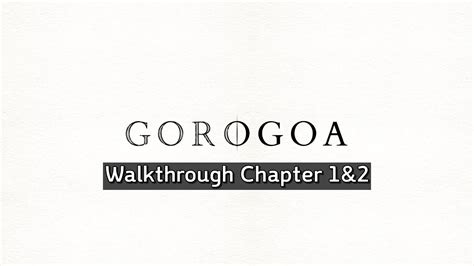 Gorogoa Walkthrough Chapter 1
