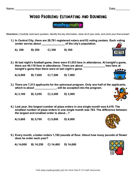 grade 5 math problems with solutions pdf