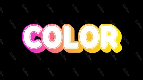 gradient 3d text after effects