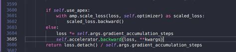 gradient accumulation steps huggingface trainer