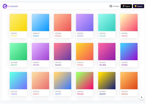 gradient color hex code generator