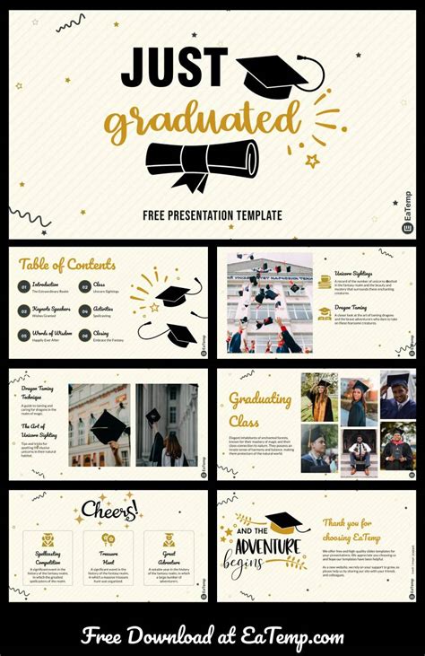 graduation presentation examples pdf