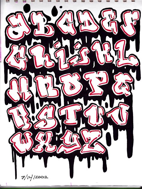 graffiti letters names