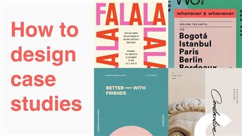 graphic design portfolio case study examples