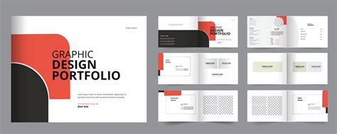 graphic design portfolio template examples