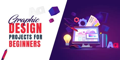 graphic design practice projects for beginners