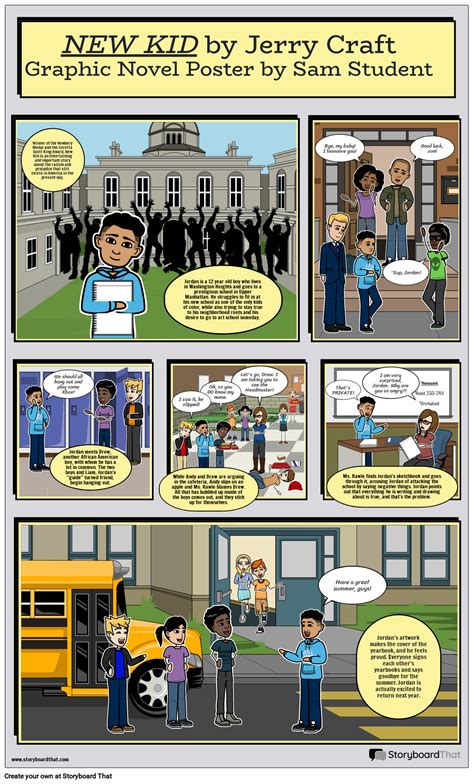 graphic story examples for students