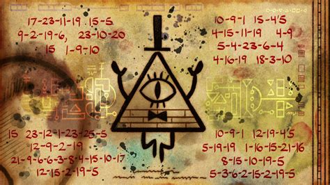 gravity falls bill cipher code