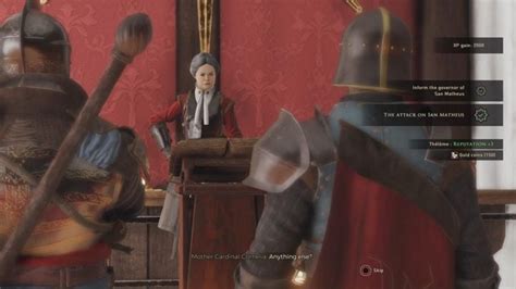 Greedfall Walkthrough Attack On San Mathius Glitched