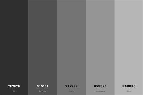 grey colour hex code