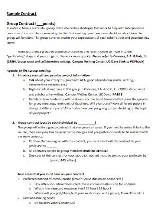 group agreements examples for students