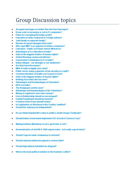 group discussion topics for airline interview pdf