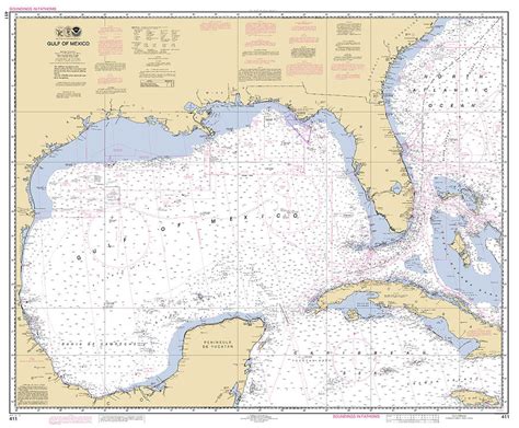 Gulf Of Mexico Chart