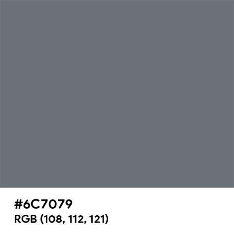 gunmetal silver color code