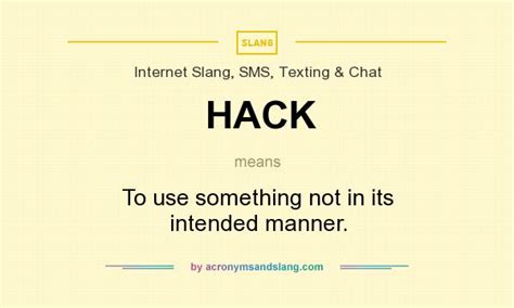 hack version meaning