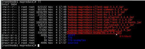 hadoop mapreduce examples jar pi