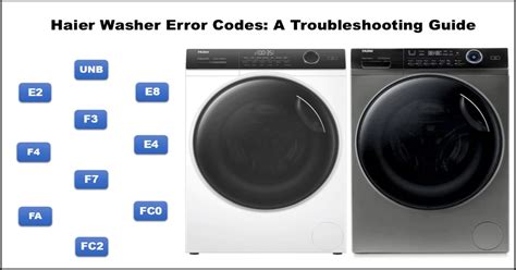 haier washing machine stuck on spin no error code
