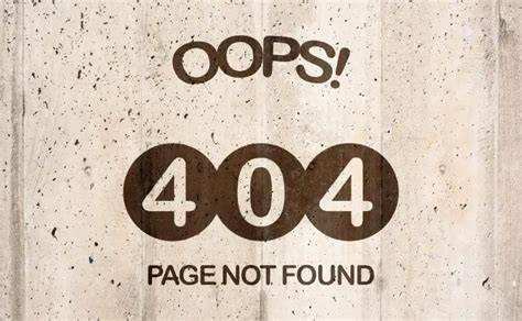 Pesan Error 404 Halaman Tidak Ditemukan