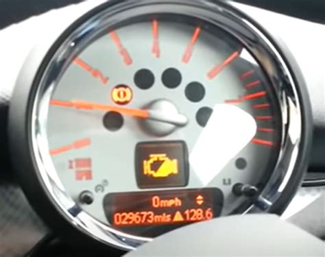 half check engine light on mini cooper