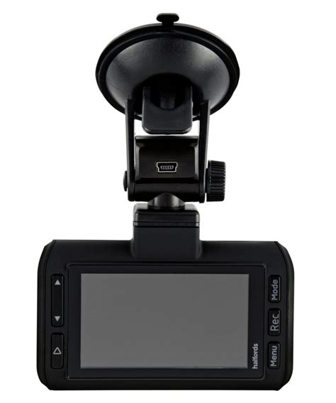 halfords dash cam problems